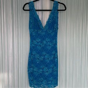 Marciano Beaded Lace Dress NWOT
